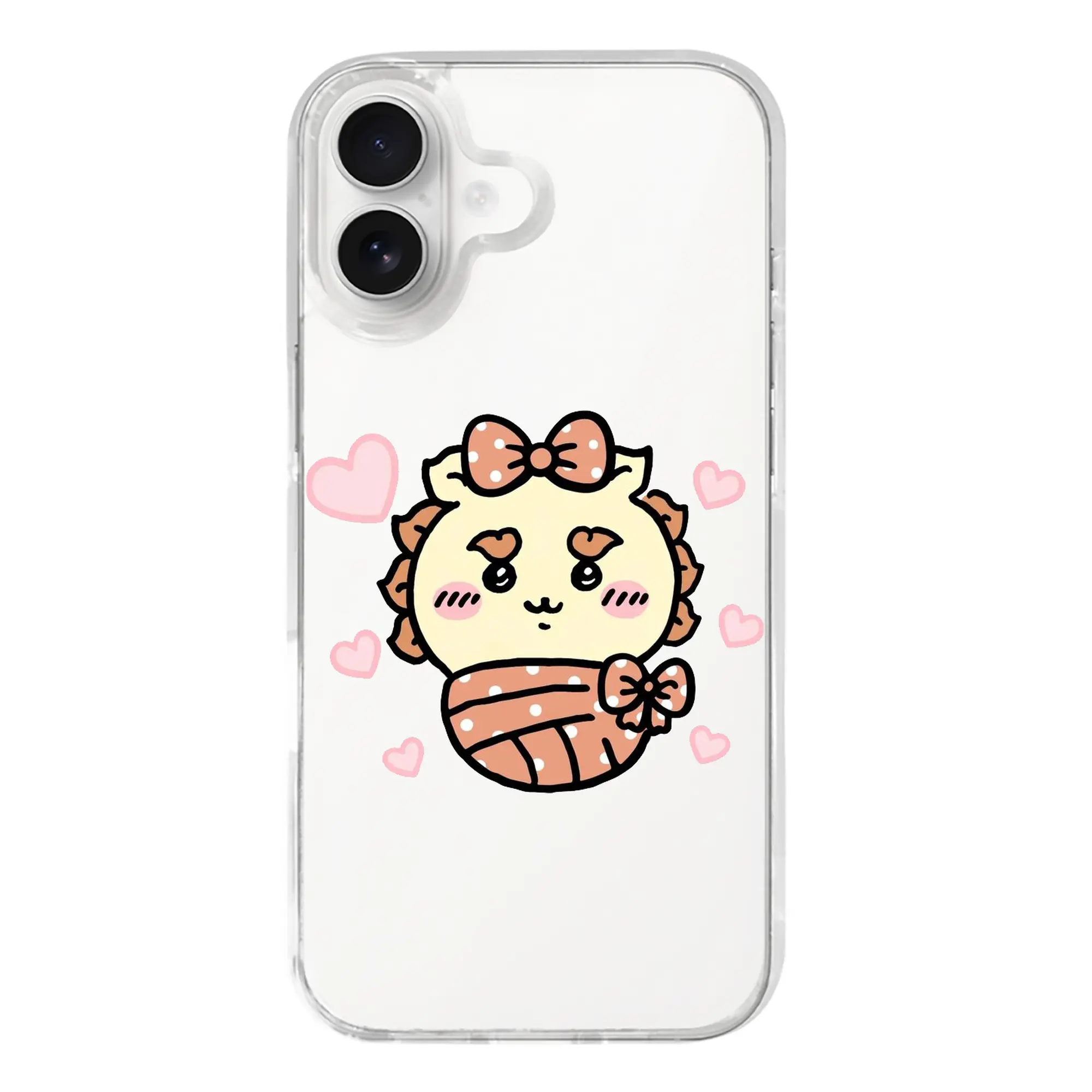 ちい が わ グッズ シーサー - iPhone 17シリーズ 透明スマホケース – 薄型・耐衝撃・精密フィット保護カバー